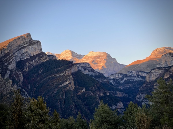 Un beau canyon dans les Pyrénées